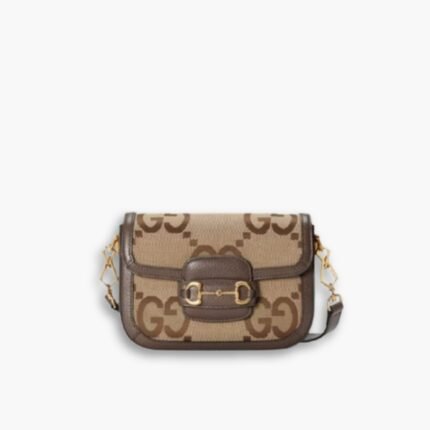 Gucci Horsebit 1955 Mini Bag Brown 20.5cm  ‎658574 UKMDG 2570