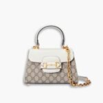 Gucci Horsebit 1955 Bag 22cm Beige White 703848 92TCK 9761