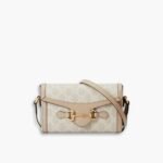 Gucci Horsebit 1955 Bag Beige White 18cm 699296 UULBG 9683