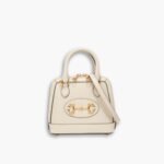 Gucci Horsebit 1955 Bag White 20cm 640716 0YK0G 9022