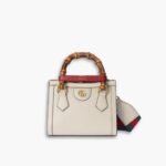 Gucci Diana Tote Bag White 20cm ‎‎702732 U3ZDT 9244