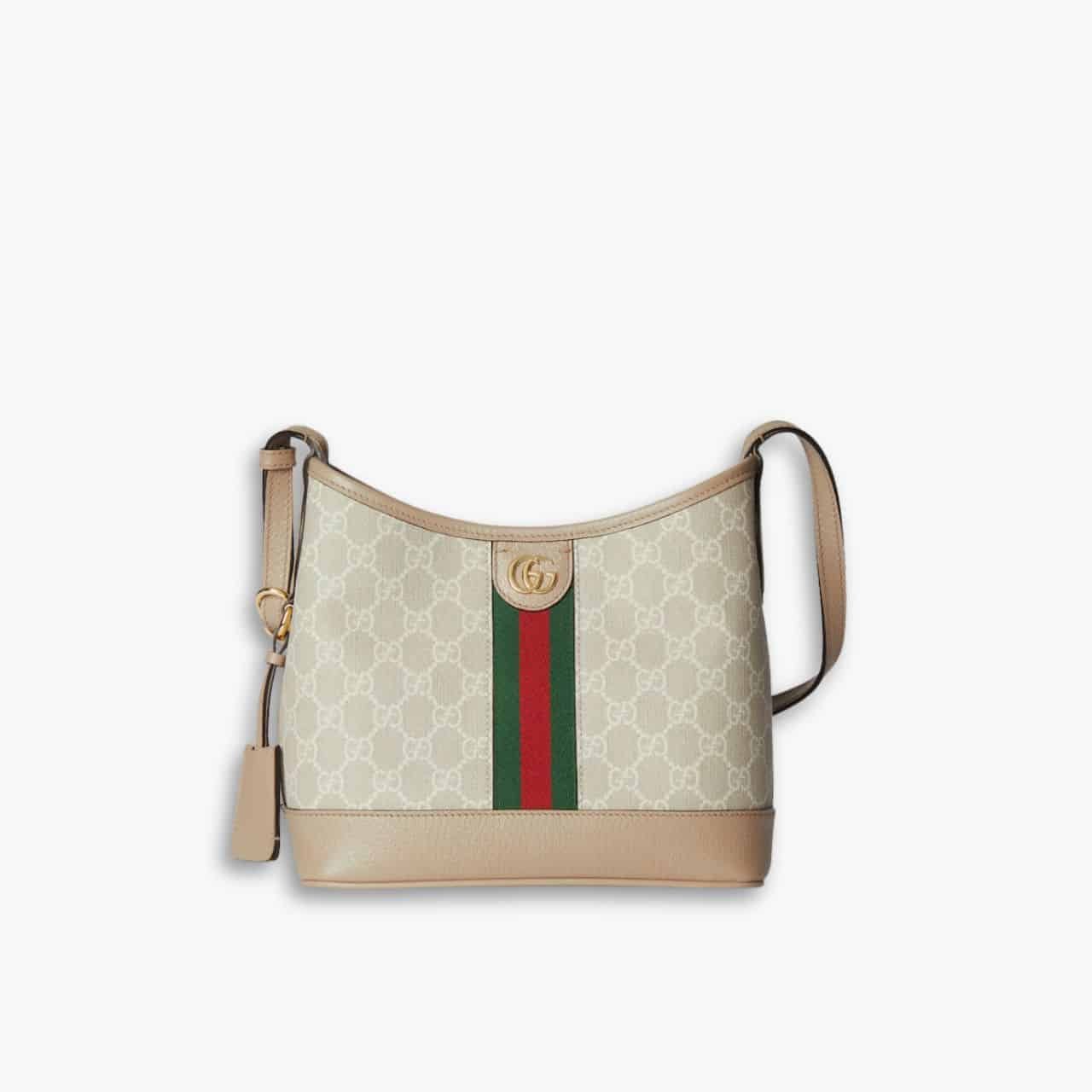 ELG_GCB1140.jpg Gucci Ophidia Small Shoulder Bag Beige 23cm 781402 UULAG 9682 - Image 1