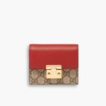 Gucci Red Padlock Wallet 10cm 453355