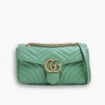 Gucci Marmont Bag Green 26 cm 443497 AABZC 3408