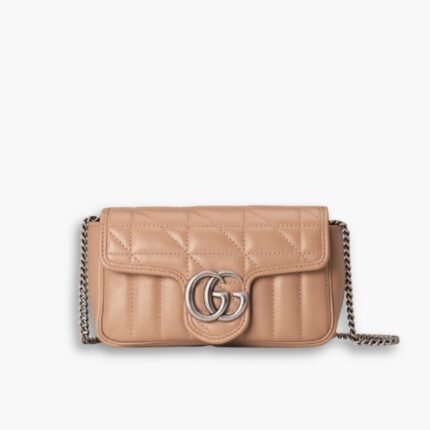 Gucci Marmont Bag Beige 16.5 cm 476433 DTD5N 2754