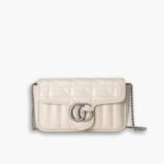 Gucci Marmont Bag White 16.5 cm 476433 DTD5N 9022