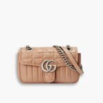 Gucci Marmont Mini Bag Beige 23 cm 446744 UM8AN 2754