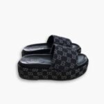 Gucci Women’s Platform Slide Sandal Black