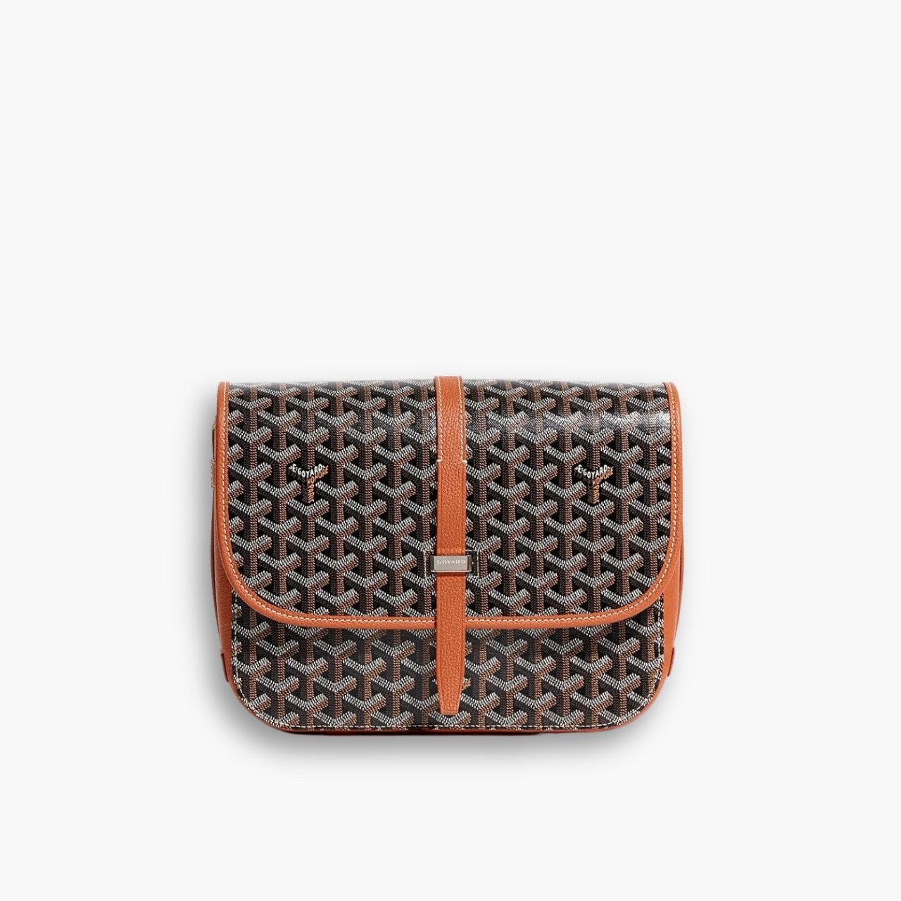 ELG_GYB1009.jpg Goyard Belvedere MM Black And Tan 26CM - Image 1