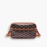 Goyard Cap Vert Pm Bag Black And Tan 22Cm