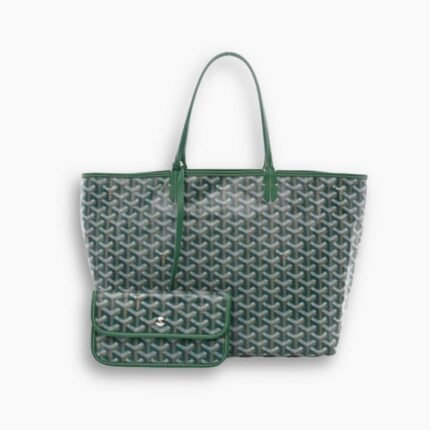 Goyard Goyardine Saint Louis PM Bag Green 34Cm
