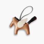 Hermes Rodeo Pegase Charm Brown Beige