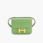Hermes Constance Epsom Leather Vert Criquet 18cm