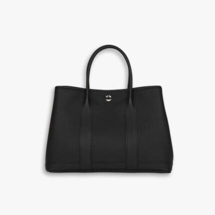 Hermes Garden Party Bag Black 30cm