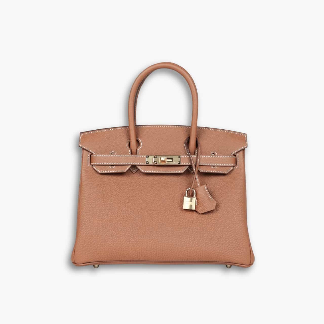 ELG_HMB1101.jpg Hermès Birkin 30 Brown Gold Hardware - Image 1