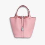 Hermes Picotin Lock 18 Rose Sakura 18cm