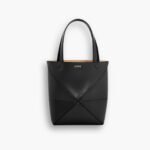 Loewe Mini Puzzle Fold Tote Black 17cm A657V25X01 1100