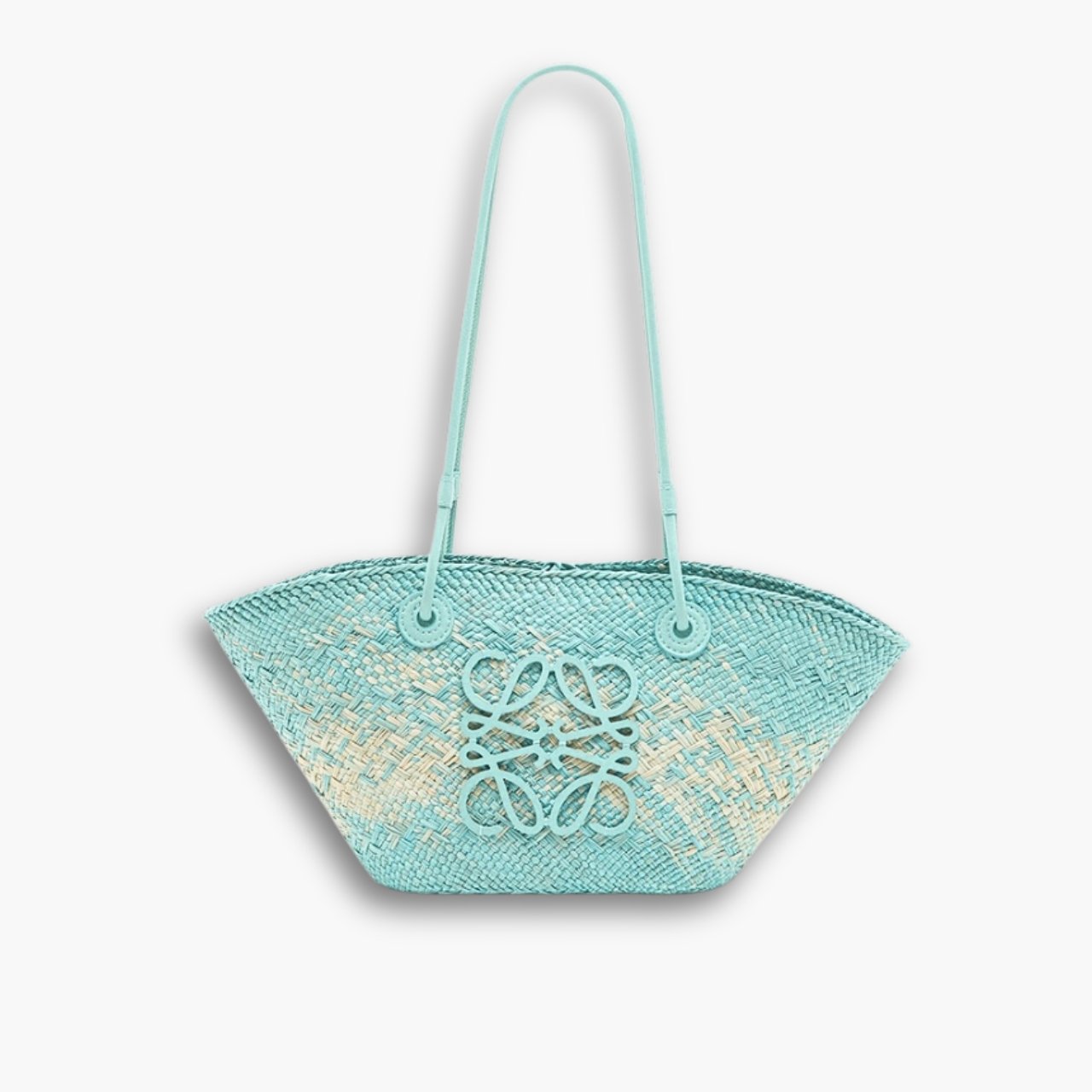 ELG_LB1030-2.jpg Loewe Anagram Basket Bag Fresh Mint 27cm - Image 1