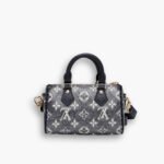 Louis Vuitton Nano Speedy Monogram in Denim 16cm