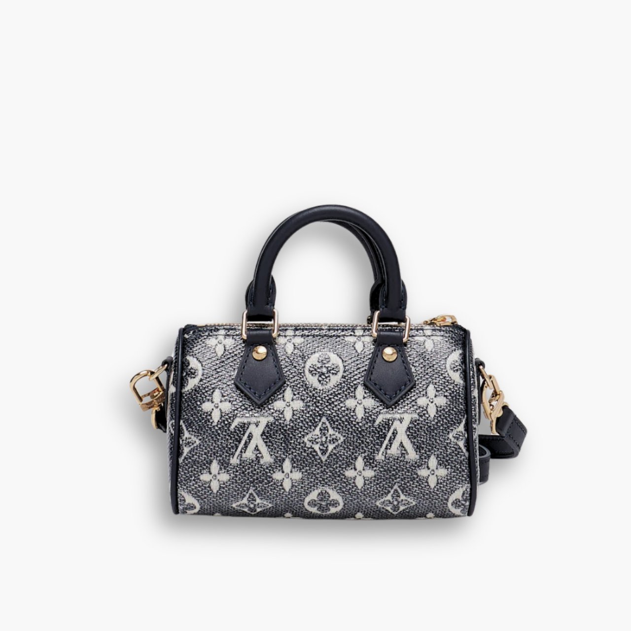 ELG_LVB1016.jpg Louis Vuitton Nano Speedy Monogram in Denim 16cm - Image 1