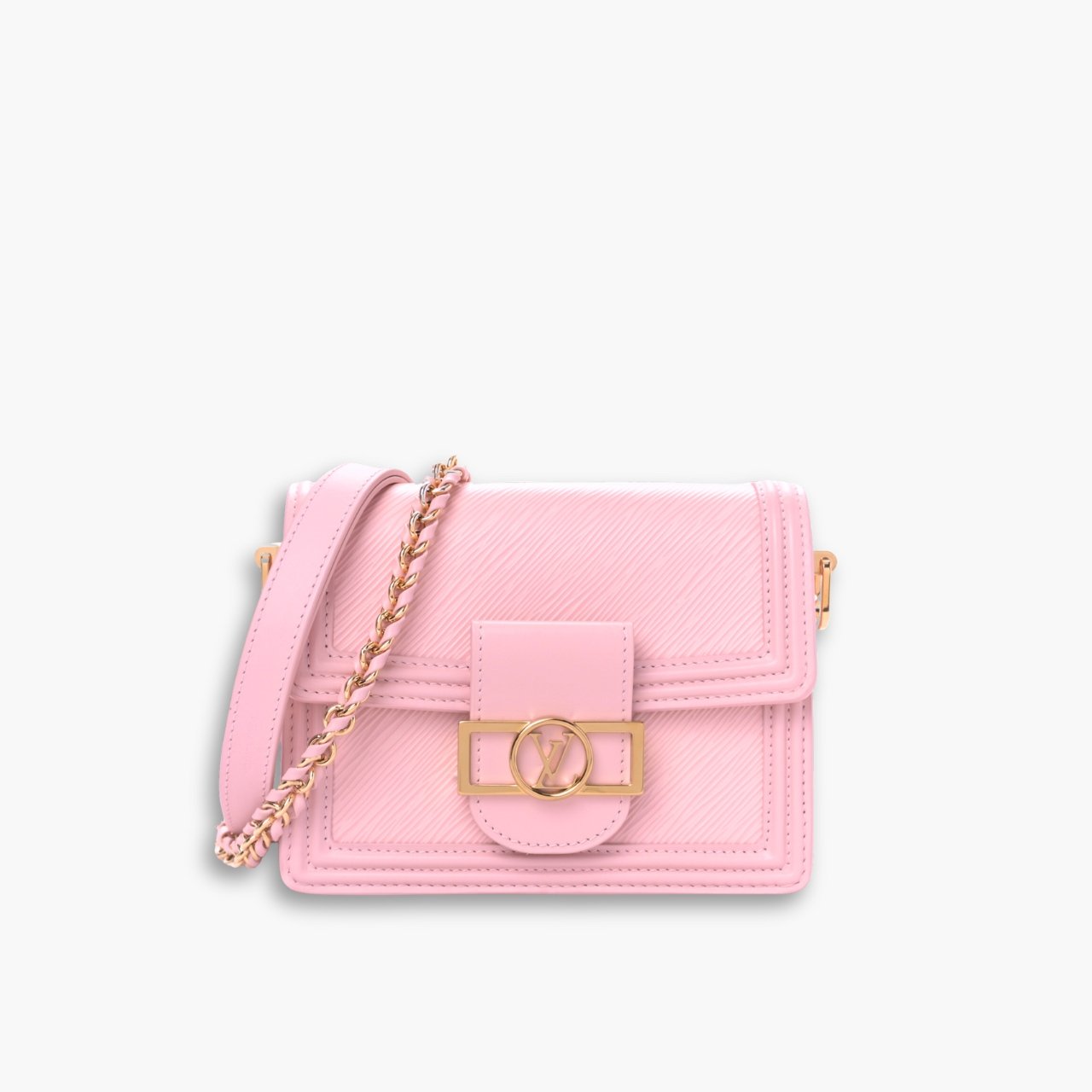 ELG_LVB1071.jpg Louis Vuitton Epi Mini Dauphine Rose 20cm - Image 1