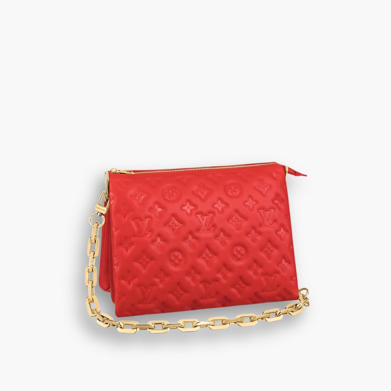 ELG_LVB1078.jpg Louis Vuitton Coussin PM 26cm Red M57792 - Image 1
