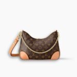 Louis Vuitton Boulogne Handbag Monogram Brown 25cm M45832