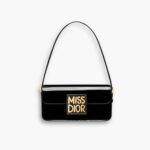 Dior Miss Dior Flap Bag Black 20cm M2610UWI M900