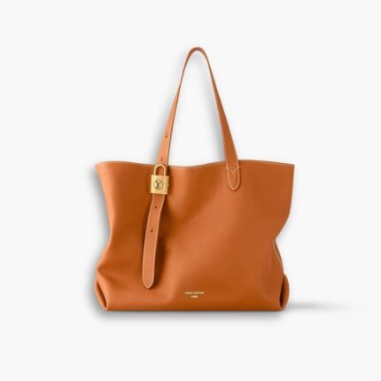 Louis Vuitton Low Key Cabas Bag Cognac Brown 35cm M25342