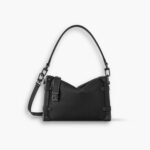 Louis Vuitton Side Trunk Bag Black 28cm M24309