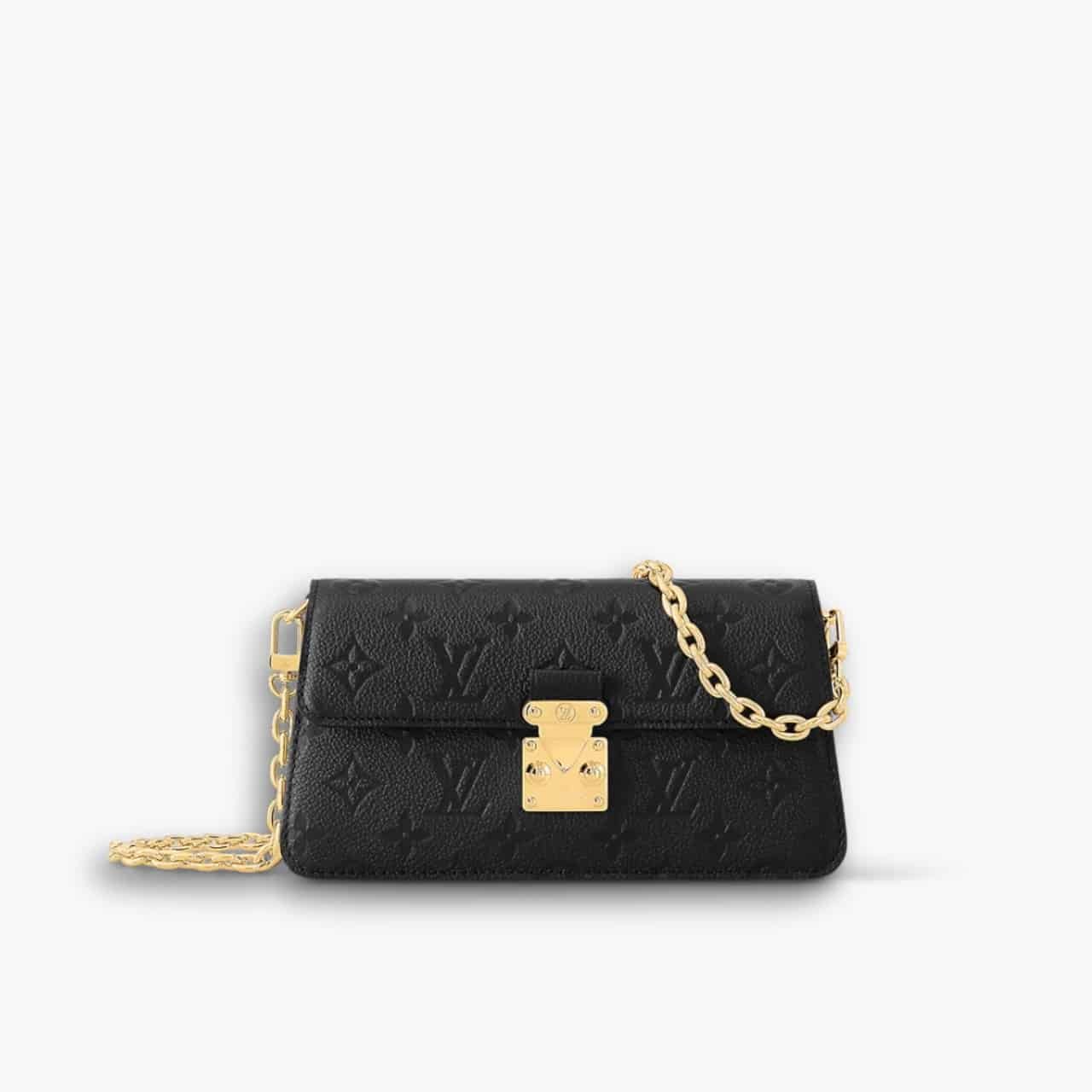 ELG_LVB1262.jpg Louis Vuitton Wallet On Chain Métis Black 22cm M82637 - Image 1