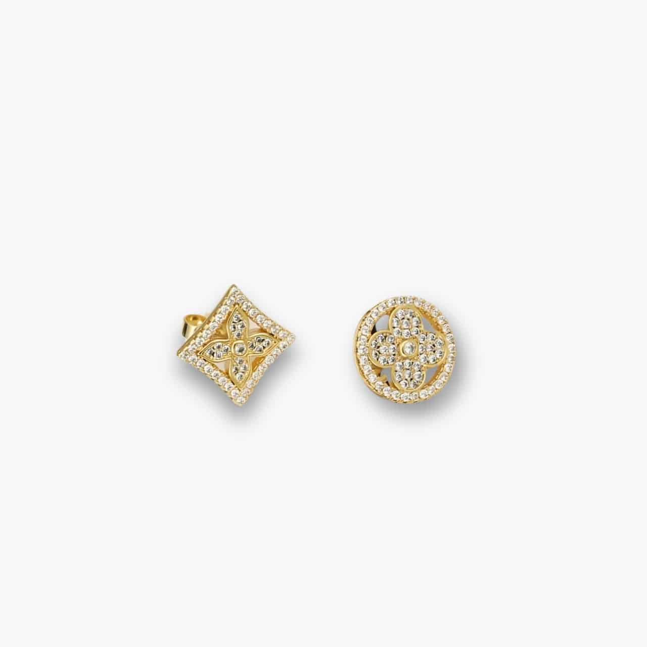 ELG_LVE1001.jpg Louis Vuitton Idylle Blossom Ear Stud Yellow Gold - Image 1