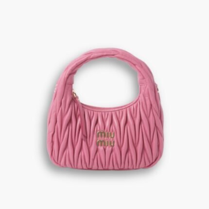 Miumiu Wander Matelassé Pink 22Cm