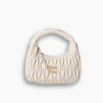 Miumiu Wander Matelassé White 23cm 5BC125 N88 F0009 V OOY