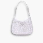 Prada Cleo With Crystals Light White 22Cm