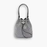 Prada Satin Mini Bag With Crystals 18cm