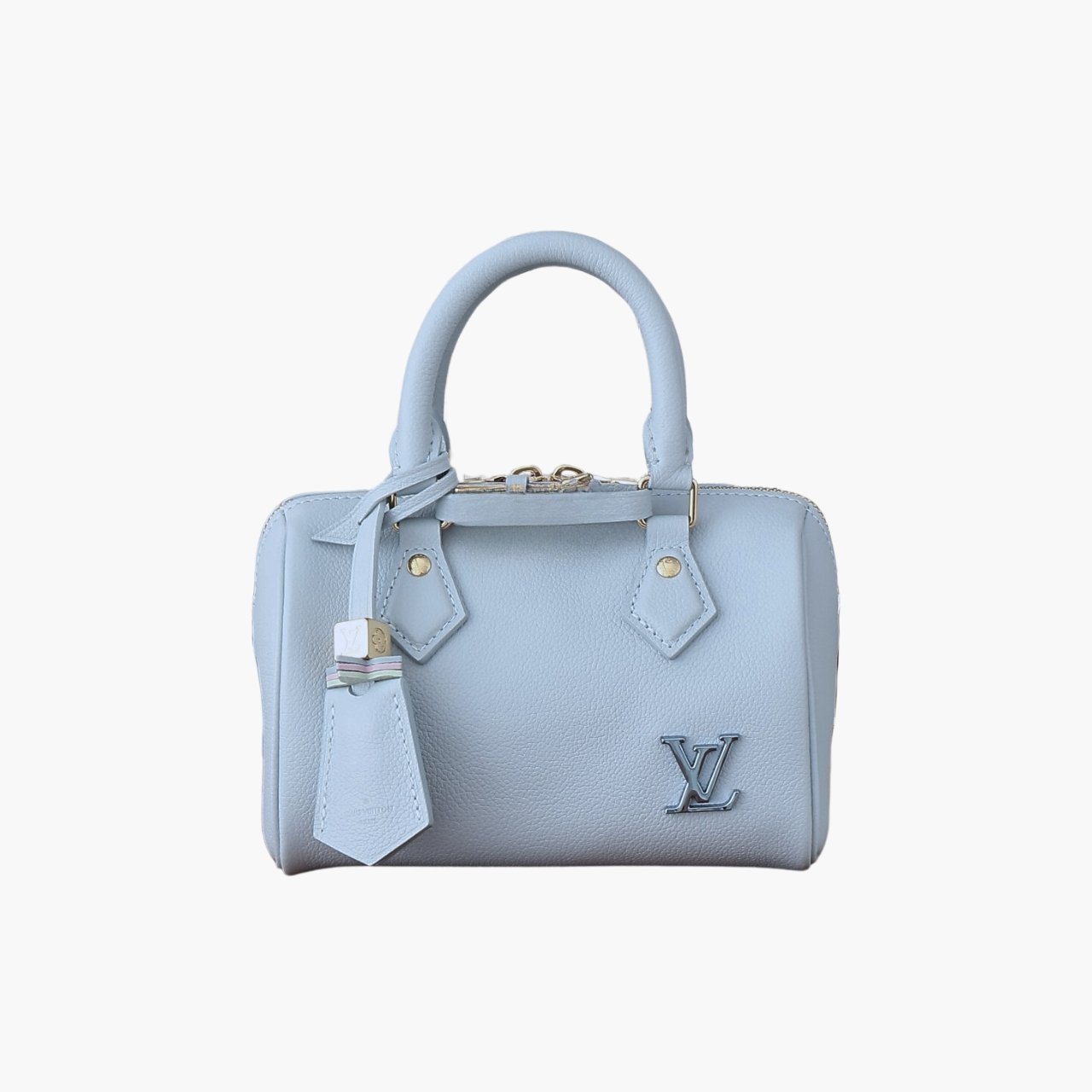 ELG_TNB1150-3-1-1.jpg Louis Vuitton Speedy Bandoulière Monogram Blue 19cm M24604 - Image 1