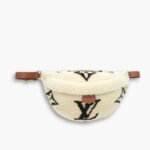Louis Vuitton Bumbag Monogram Teddy Fleece White 30cm