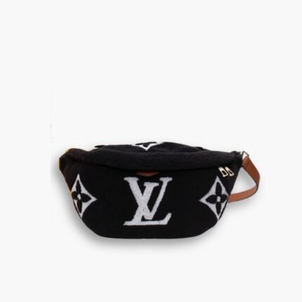 Louis Vuitton Bumbag Monogram Teddy Fleece Black 30cm