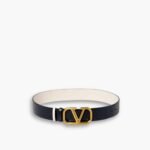 Valentino Garavani VLogo Signature Reversible Belt Black