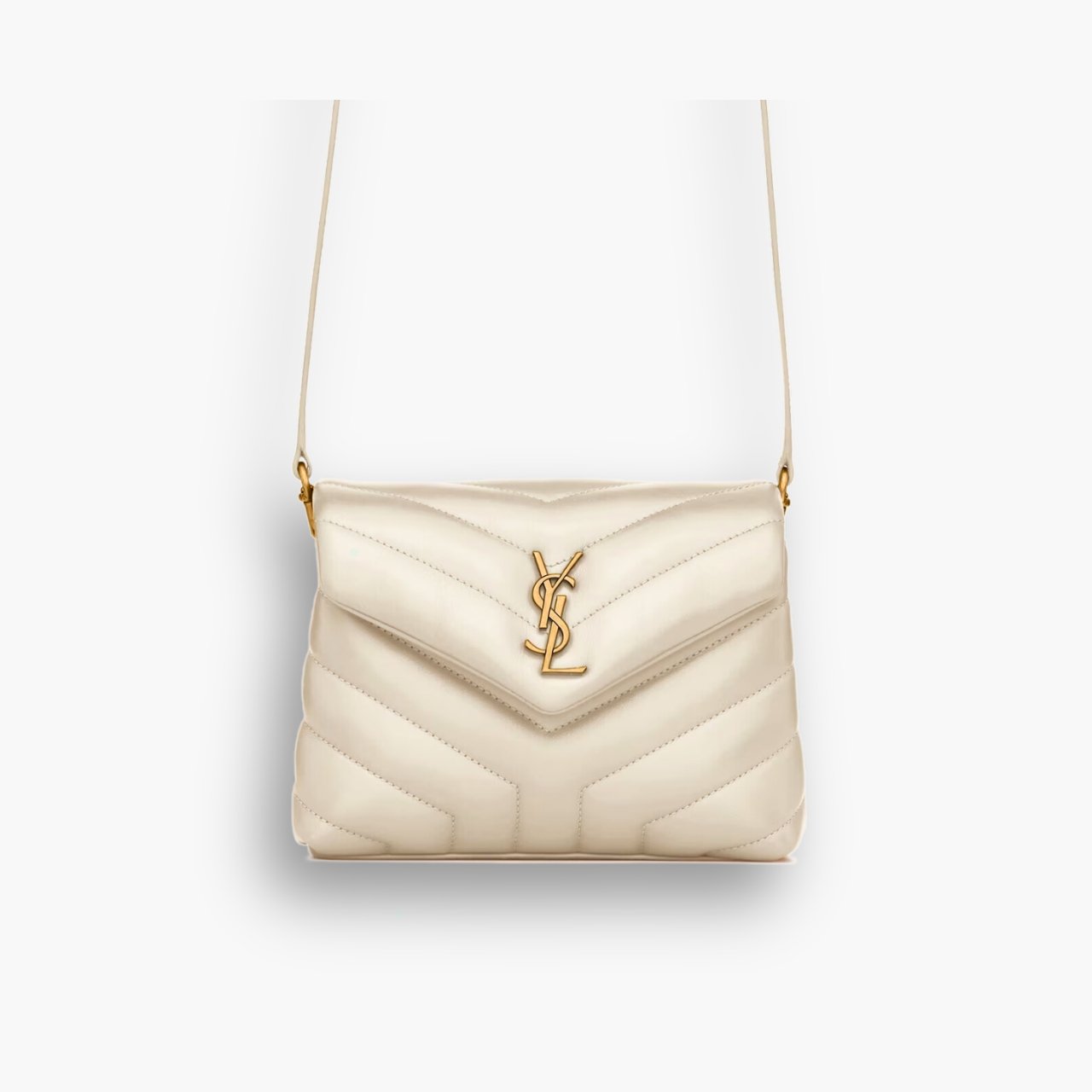 ELG_YSLB1002-2.jpg Saint Laurent Toy Loulou White 20cm 678401dv7079207 - Image 1