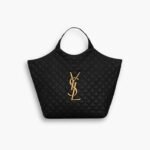 Saint Laurent Icare Maxi Shopping Bag Black 40cm