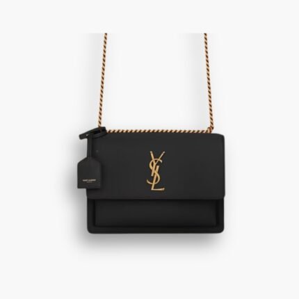 Saint Laurent Sunset Medium Black 25Cm