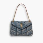 Saint Laurent Puffer Medium Denim 28cm 5774752PT674575