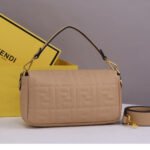 Fendi Baguette Nappa Bag Beige 27cm - Image 3