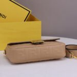 Fendi Baguette Nappa Bag Beige 27cm - Image 5