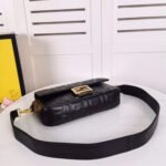 Fendi Baguette Nappa Bag Black 27cm - Image 6