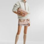 Fendi Baguette Canvas Bag Pink 28cm 8BR600AMCDF1J4A - Image 7