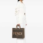 Fendi Sunshine Bag FF Brown 35cm - Image 7