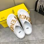 Fendi Fendigraphy Slides White - Image 8